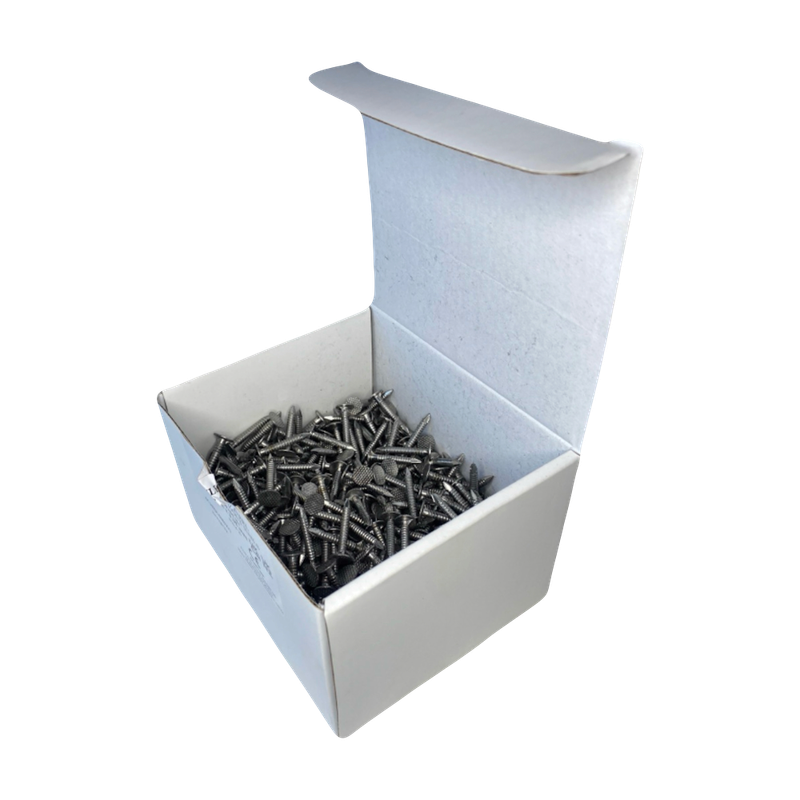 Stainless steel ARS nails, 25mm annular clout nails