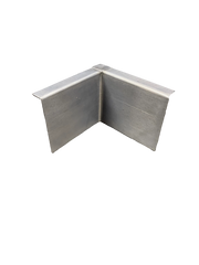 Lead corner internal cover flashings (single)