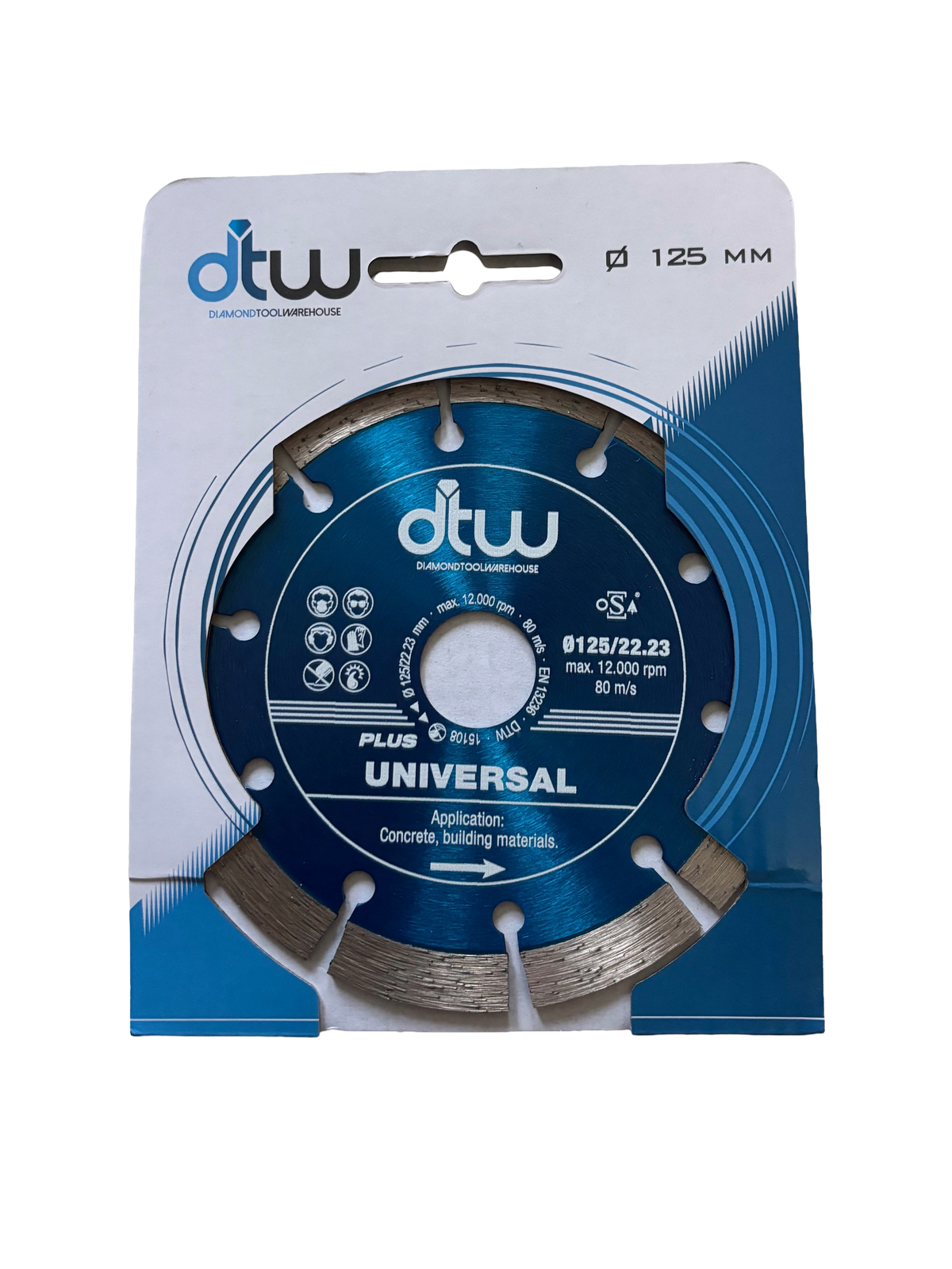 Diamond blade cutting disc