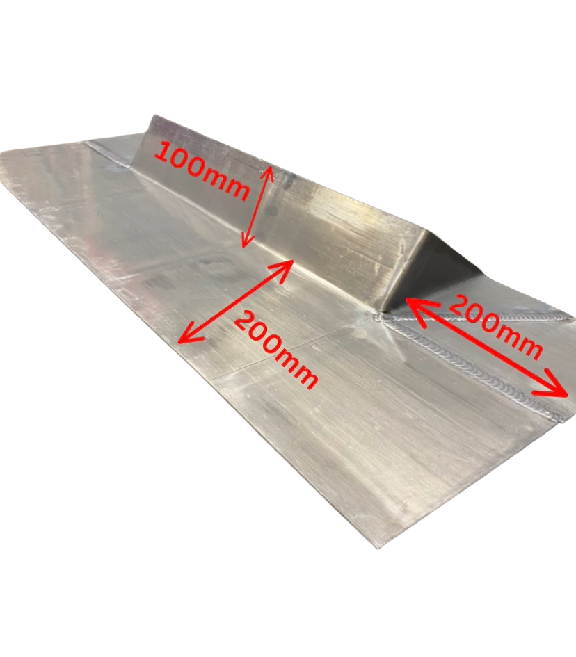 Lead Chimney Front Apron/Front Tray